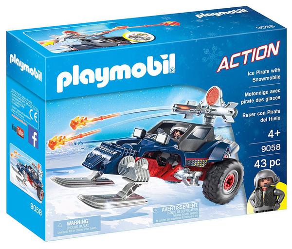 9058 Playmobil - Pirata do Gelo com Moto