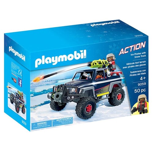 9059 Playmobil - Pirata do Gelo com Jipe - PLAYMOBIL