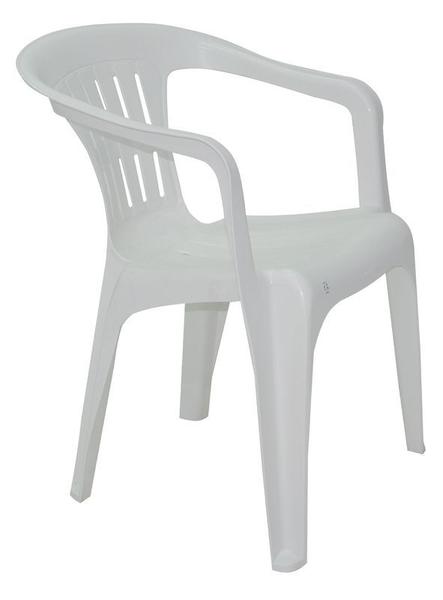 92210010 - Cadeira Atalaia com Braços Branca Tramontina