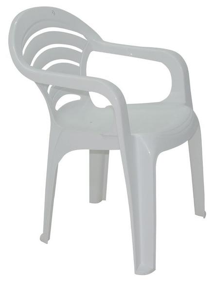92212010 - Cadeira Angra com Braços Branca Tramontina