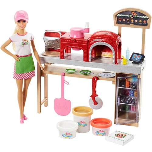 Boneca Barbie Pizzaiola FHR09 - Mattel