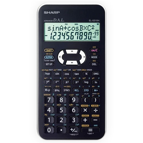 Calculadora Científica C/ 272 Funções EL531XBWH - Sharp