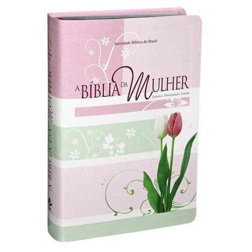 A Bíblia da Mulher - Capa Tulipa