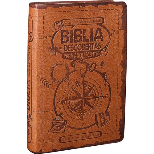 Bíblia das Descobertas para Adolescente - Capa Marrom (Marrom)
