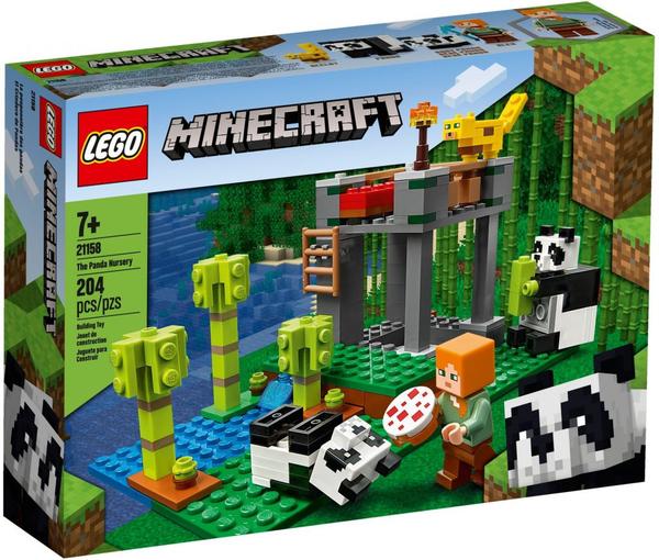 A Creche dos Pandas Minecraft - Lego 21158