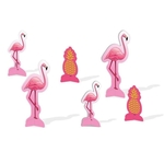 A2-Decoração de Mesa Flamingo c/ 08 unidades