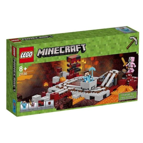 A Ferrovia de Nether Minecraft 21130 - Lego