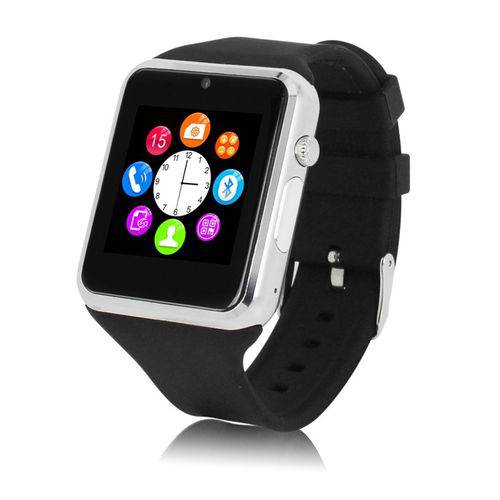 Tudo sobre 'A1 Relógio Inteligente Smart Watch Bluetooth Chip Android S7 Prata'