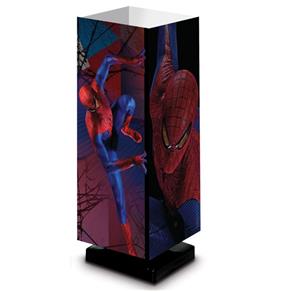 Abajur Quadrado 3D Spider-Man 4 - Startec