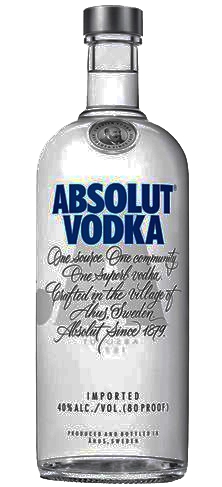 Absolut Vodka 1 L