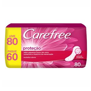 Absorvente Carefree C/ Perfume- Leve 80 Pague 60