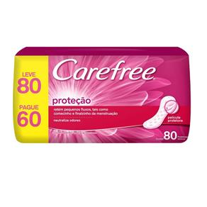 Absorvente Carefree C/ Perfume- Leve 80 Pague 60