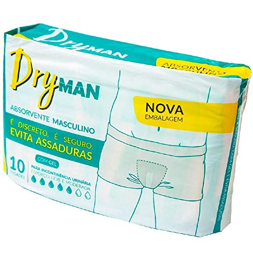 Absorvente Geriatrico Masc Dryman 12 Pct C/10 Cxf
