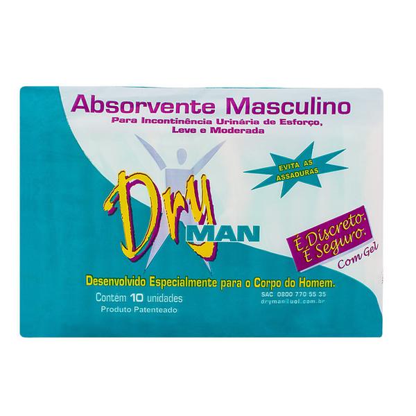 Absorvente Geriatrico Masculino Dry 10 Unidades