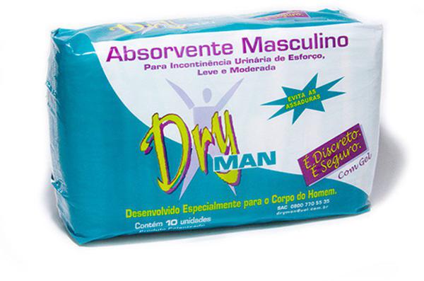 Absorvente Masculino Dry Man