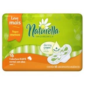 Absorvente Naturella Normal Abas 16 Unidades