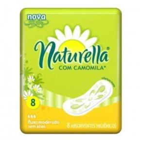 Absorvente Naturella Normal S/ Abas 8 Unidades