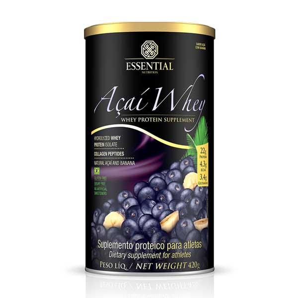 Açaí Whey - 420g - Essential - Essential Nutrition
