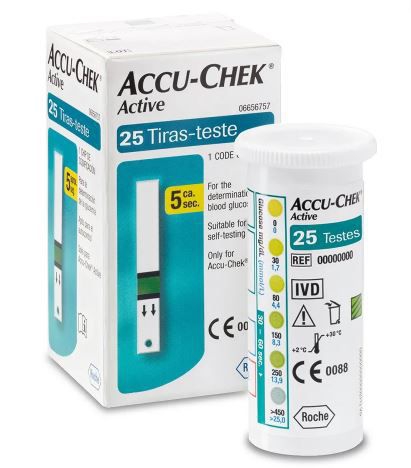Accu-Chek Active 25 Tiras - Roche