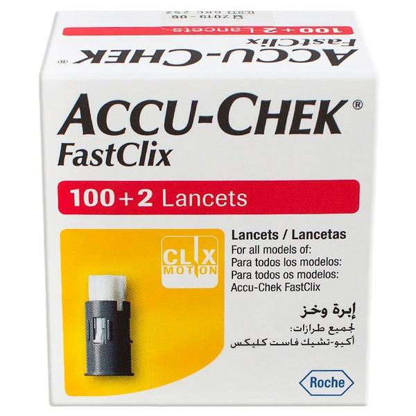 Accu-Chek FastClix C/102 Lancetas