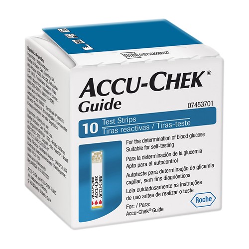 Accu-Chek Guide Tira Teste 10 Unidades