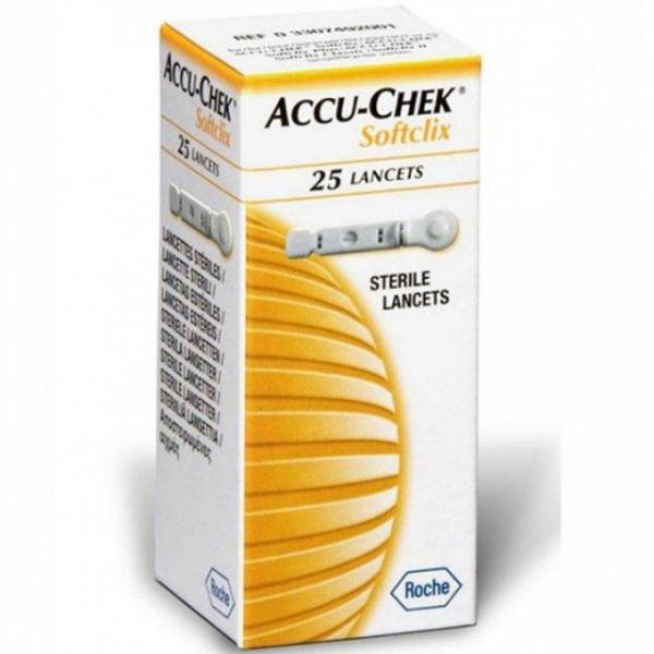 Accu-Chek Lancetas com 25 Tiras - Roche