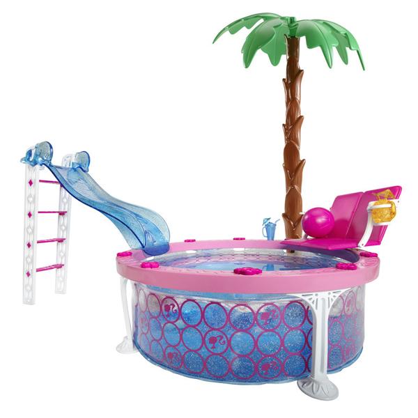 Acessório Barbie Real - Piscina Glam - Mattel