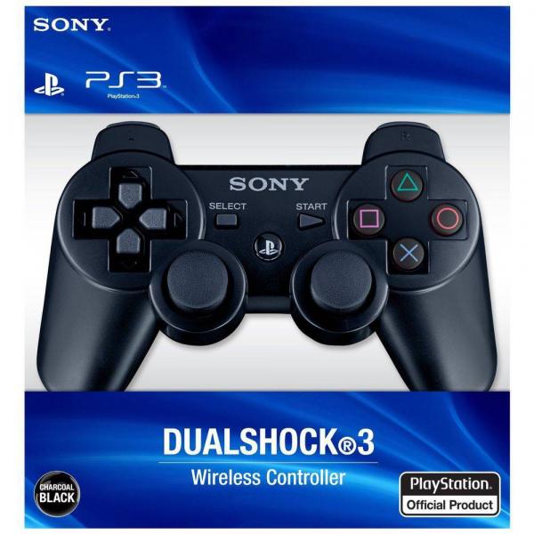 Acessório Controle Dual Shock 3 Preto PS3 - Importado