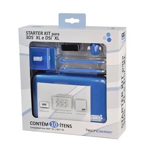 Tudo sobre 'Acessório 3DS e DSi XL - Starter Kit Azul'