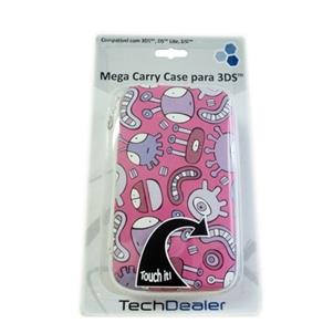 Acessório 3DS Mega Carry Case Inseto Rosa