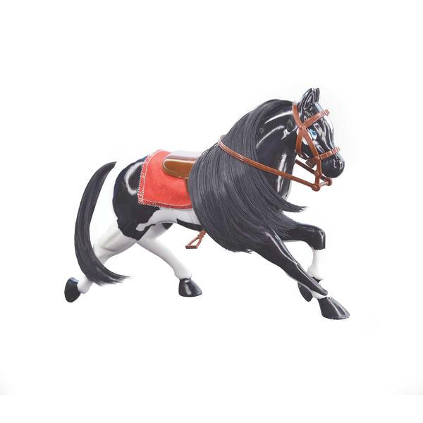 Acessorio para Boneca Cavalo Pampa C/ACESSORIOS 38CM - Lider