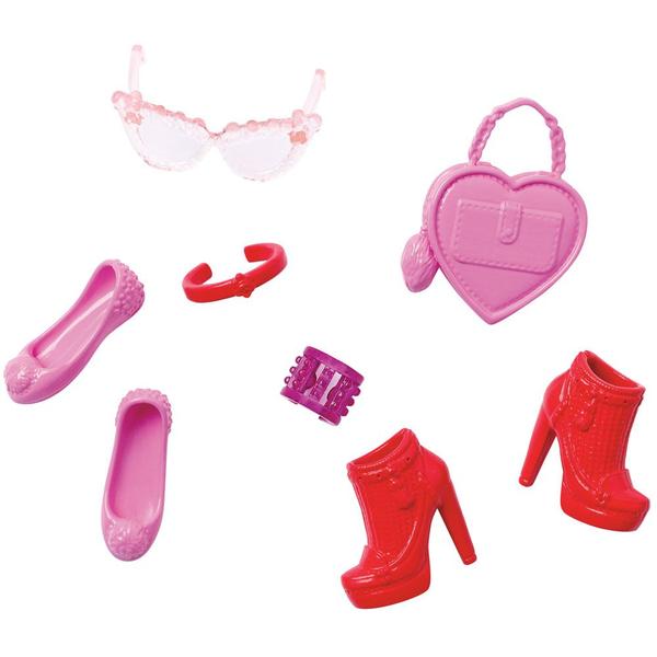 Acessórios Barbie - Bolsas e Sapatos - Série 10 - Mattel