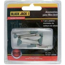 Acessórios para Micro Retífica com 7 Ponteiros - BLACK JACK