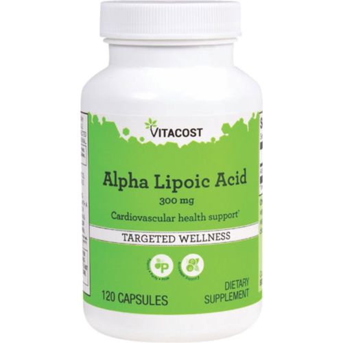 Acido Alfa Lipóico 300mg 120 Capsulas Importado Vitacost