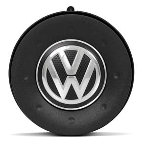 Acionador de Buzina Gol Saveiro Parati G4 Santana Fox Kombi Tampa Preta com Emblema VW