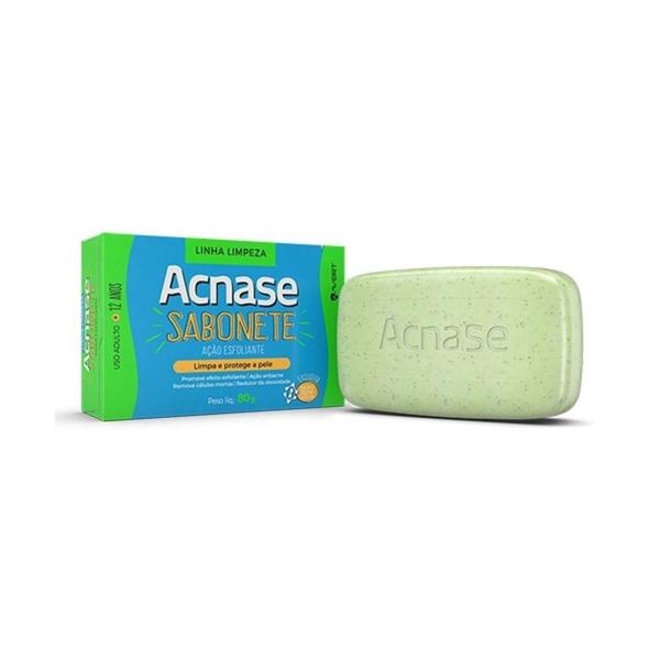 Acnase Clean Sabonete Esfoliante Antiacne Facial 80g