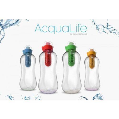 Tudo sobre 'Acqualife Squeeze Garrafa Agua com Filtro 500ml'