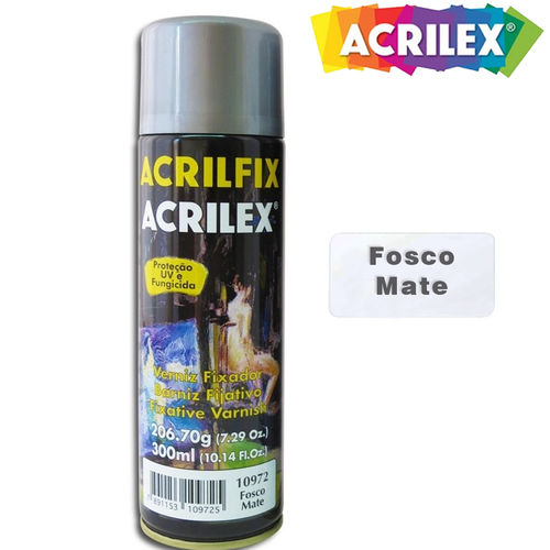 Acrilfix Verniz Fixador Fosco 300ml 10972 - Acrilex