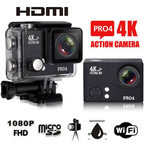 Actiom Cam Sport Pro4 Camera 4k Wifi Ultrahd Controle