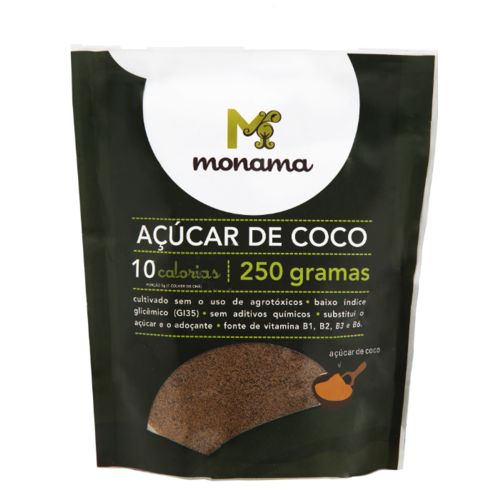 Açúcar de Coco 250g - Monama