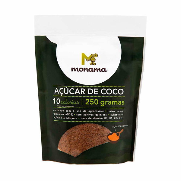 Açúcar de Coco em Pó Monama 250g