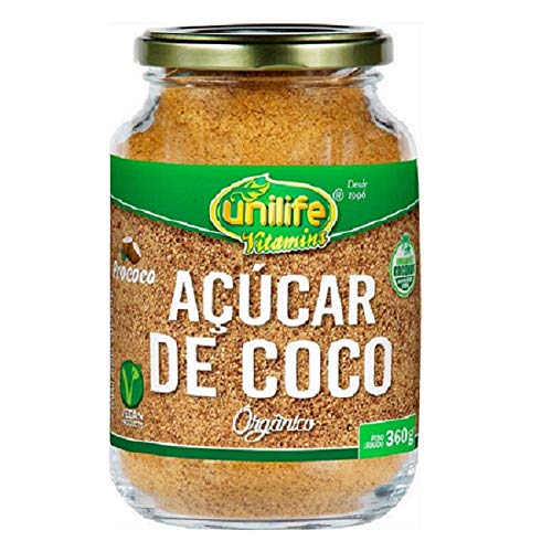 Açúcar de Coco Orgânico 360g Unilife