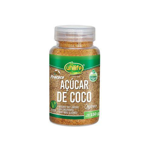 Açúcar de Coco Orgânico - Unilife - 150g