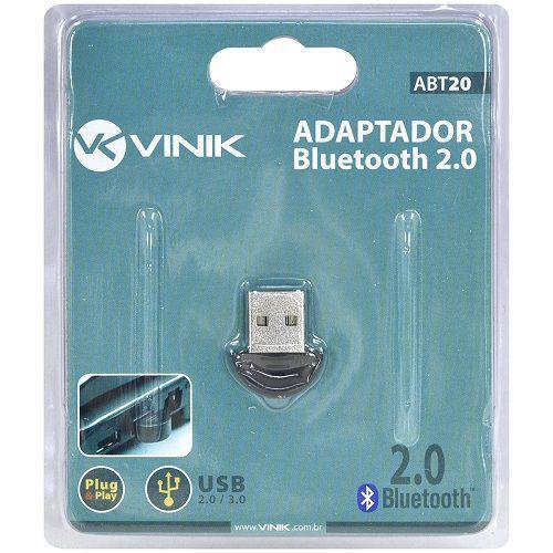 Adaptador Bluetooth Mini 2.0 ABT20 Vinik 26314