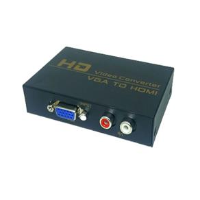 Adaptador Conversor VGA para Hdmi com Áudio