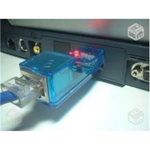 Adaptador de Rede 10/100 Mbps USB RJ45 Knup HB-T66