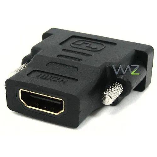 Adaptador de Vídeo - DVI-D (Macho) HDMI (Fêmea) - MD9 7239