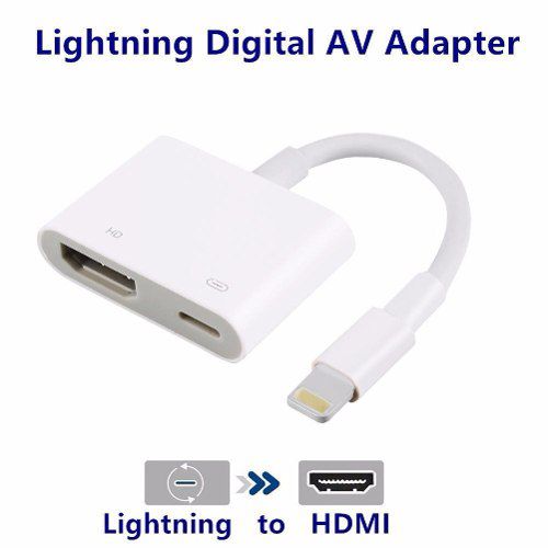 Adaptador Digital Lightning para Hdmi Iphone / IPad / IPod - Powernet