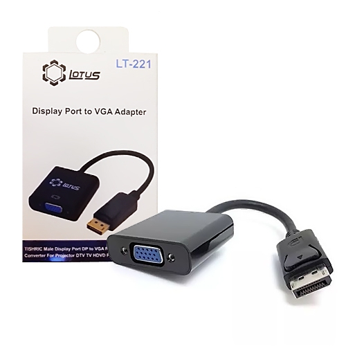 Adaptador Displayport para Vga - Lotus