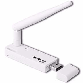 Adaptador Intelbras WBN 241 Wireless, USB, N150 Mbps – Branco
